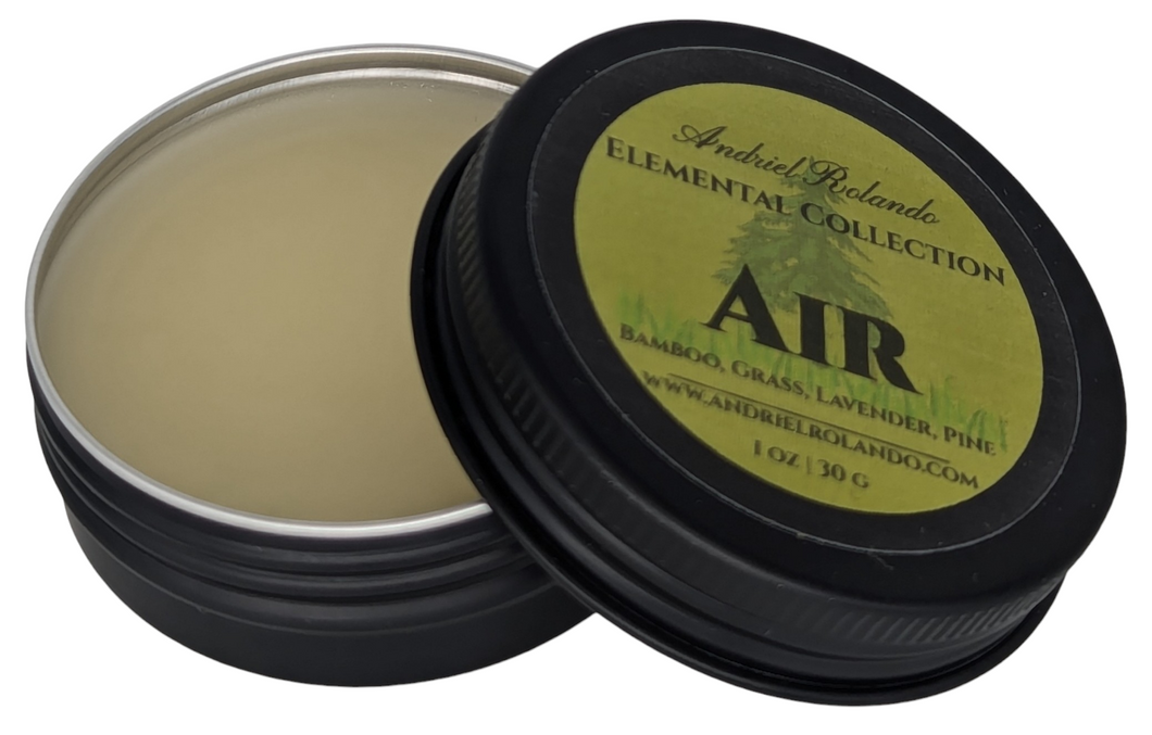Elemental Air for Men 1 oz Travel Friendly Solid Cologne by Andriel Rolando